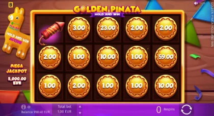 Golden Pinata Hold and Win - 21